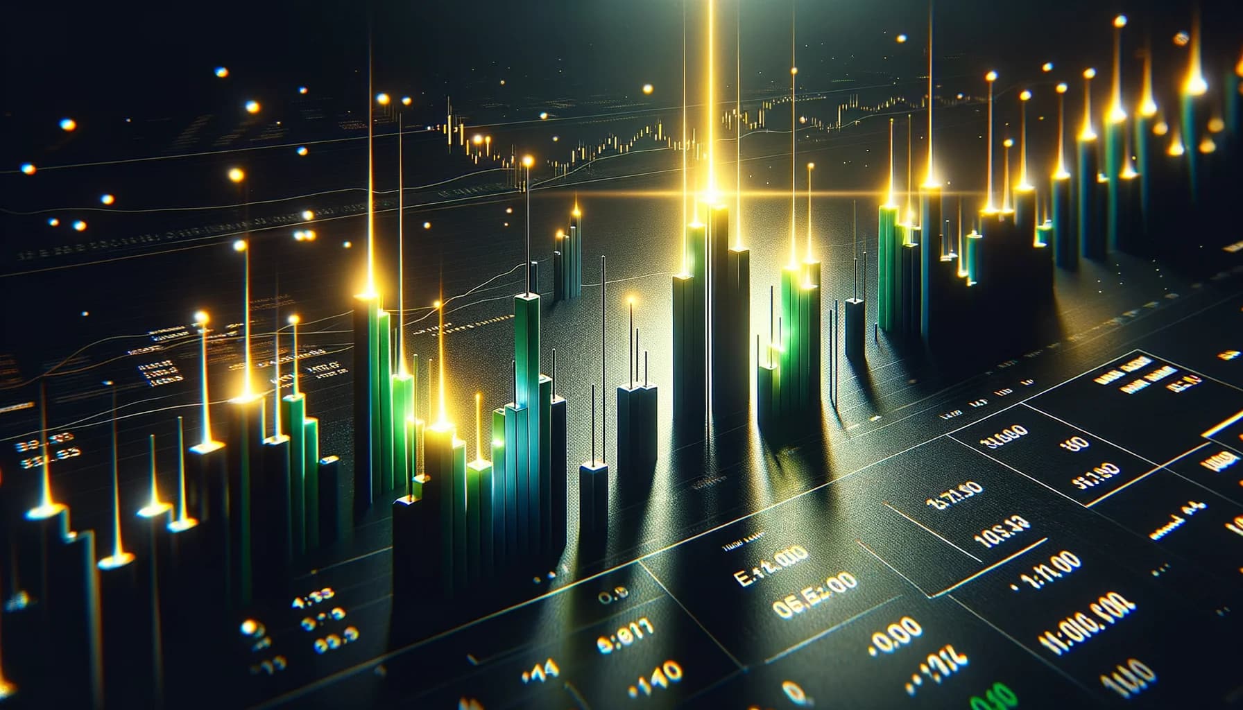 Fair Value Gap highlighted on dark trading chart