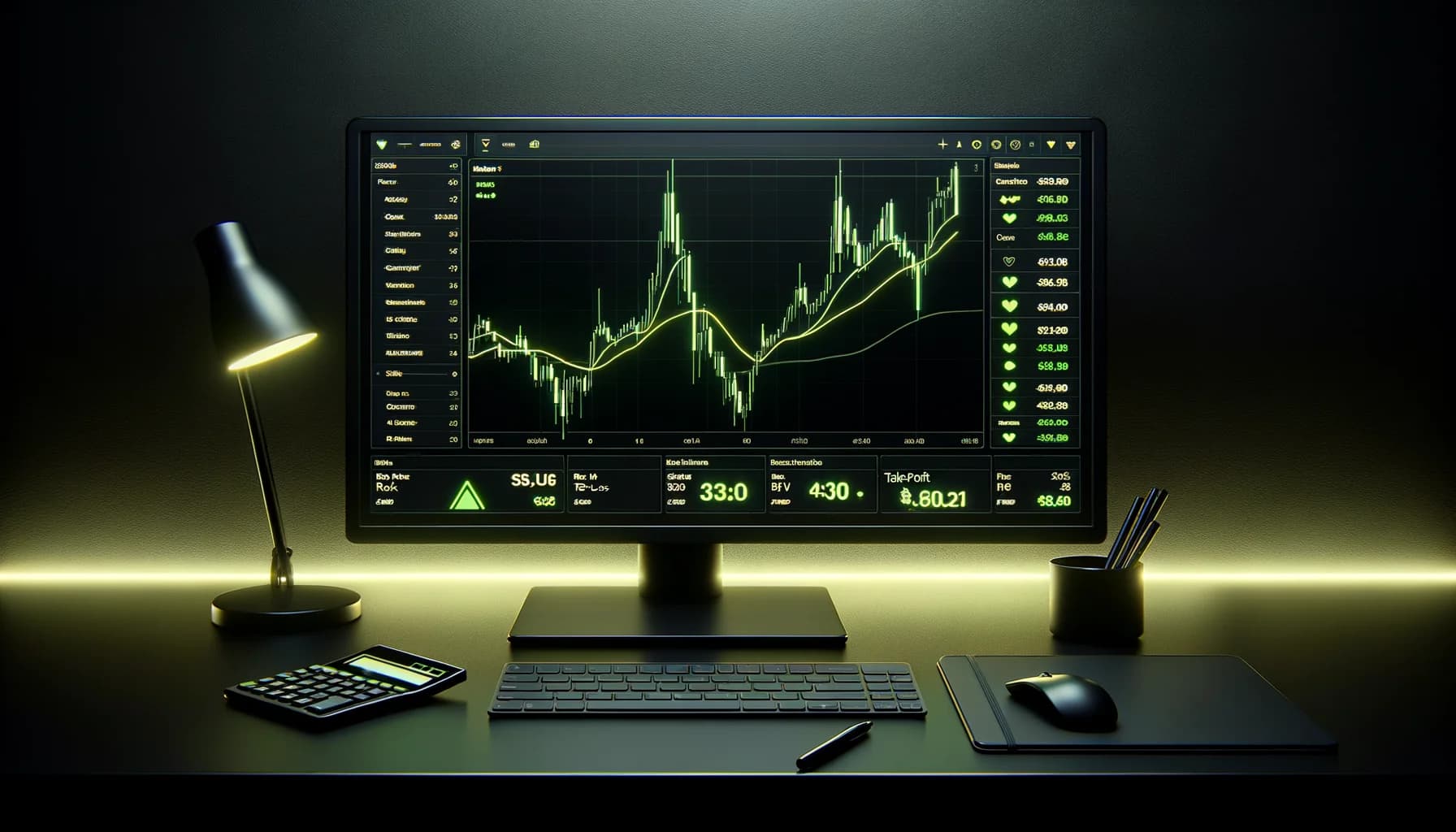 CRV 1:3 Setup auf dunklem Premium-Arbeitsplatz